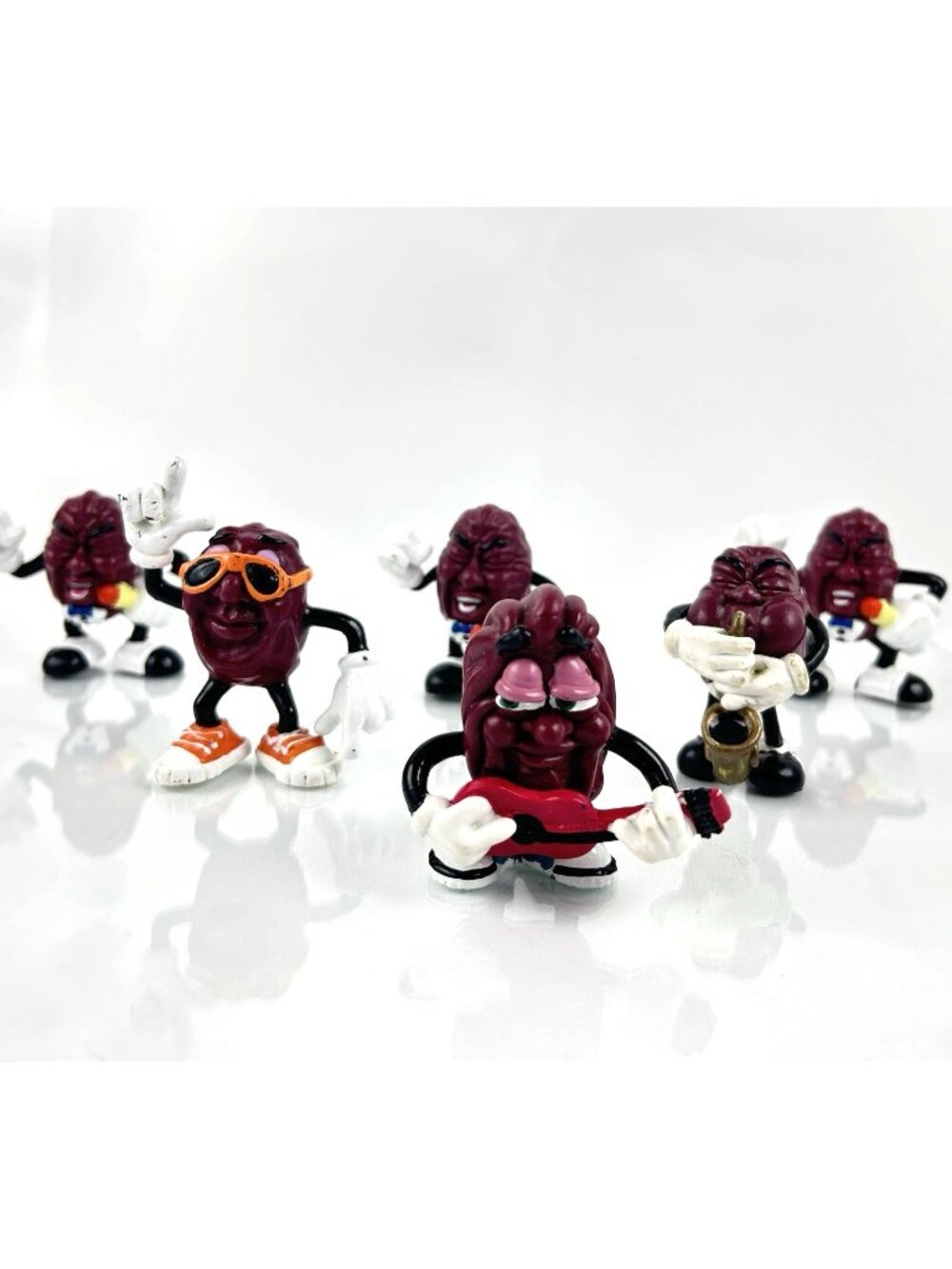 California Raisins Figures Toys Mixed Lot 1987 1988 Calrab Applause